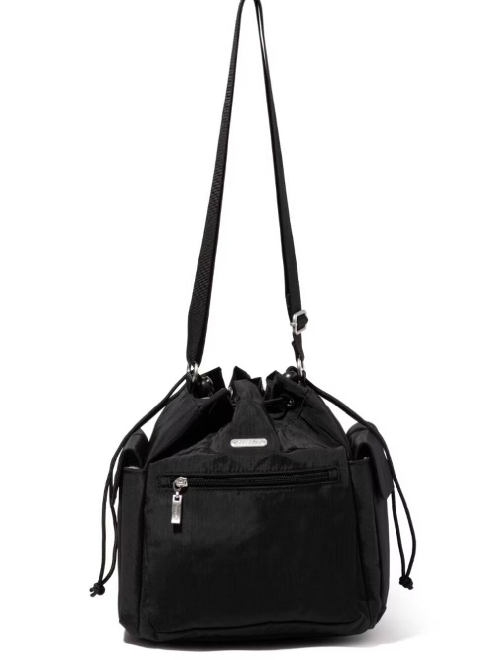 baggallini Black Drawstring Crossbody Bag/NWT